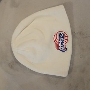 LA Clippers beanie, white
